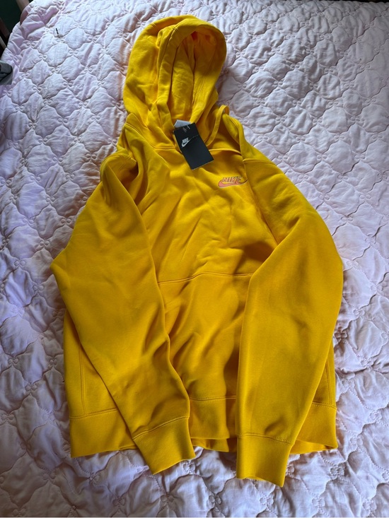 Nike Other - Nike Yellow Pullover Hoodie